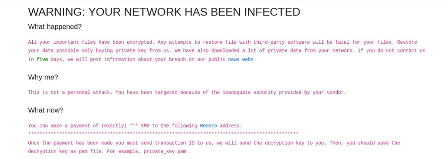 IBM Aspera Faspex Exploited by the IceFire Ransomware