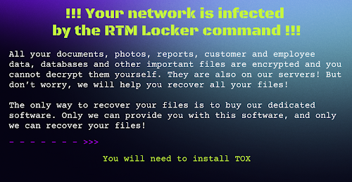 NAS and ESXi Hosts targeted by RTM Locker's Linux Ransomware 