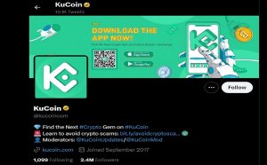 Crypto exchange’s KuCoin Twitter account hacked